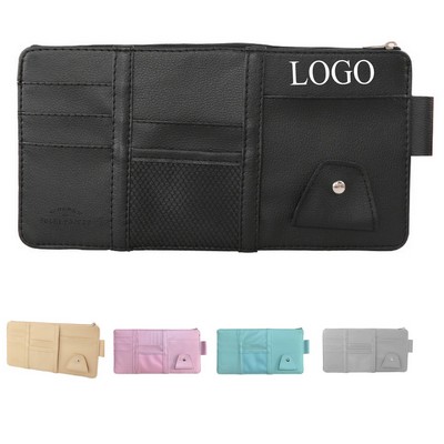 Sun Visor Pocket Organizer